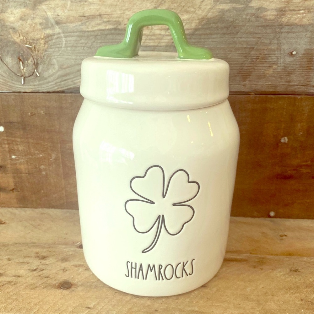 Rae Dun “Shamrock” jar